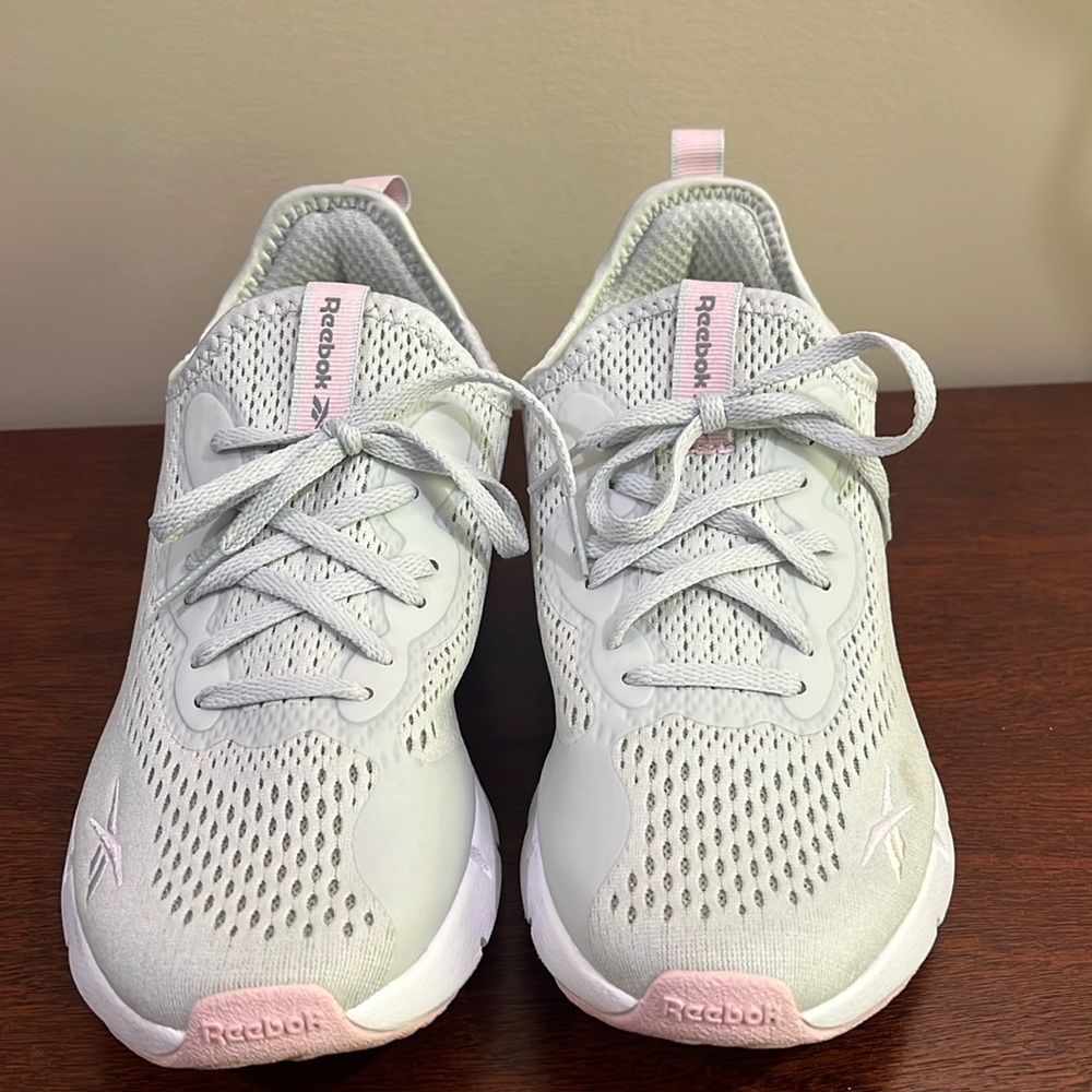 Reebok ZIG SKY Running Shoes Lace Up Sneaker Comfort Footbed Grey Size 9